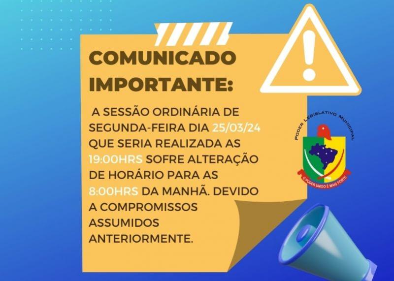 COMUNICADO IMPORTANTE